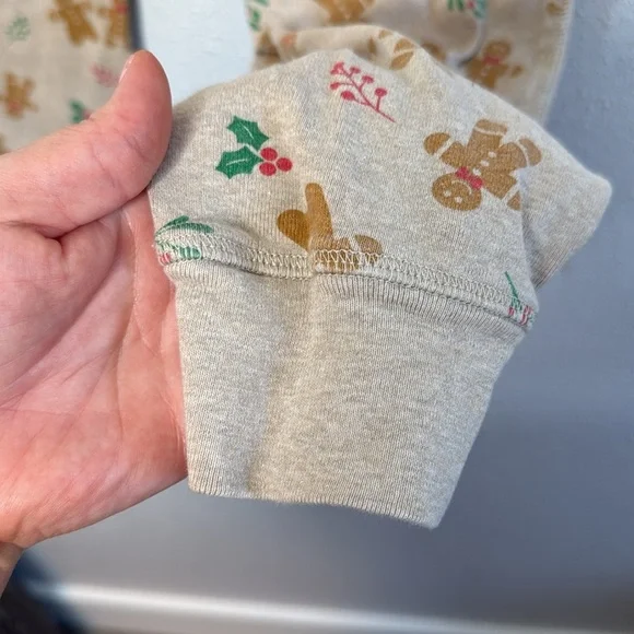 Pact Kid's Gingerbread Pajama Pants Size Small - Picture 6 of 6